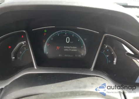 2017 Honda Civic Ex из США, поврежденный, VIN 2HGFC2F72HH541044